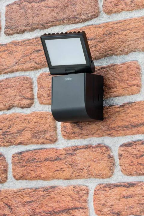 Actual product image Theben LED spotlight 8 watt, black theLeda S8-100L BK (900 lm)