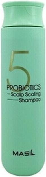 Actual product image Masi 5 Probiotics Scalp Dandruff Shampoo K Beauty with Free Gift (300 ml, Liquid shampoo)