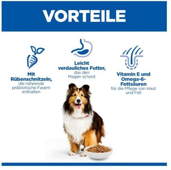 Actual product image Hill's Dog Science Plan Adult Sensitive Stomach & Skin Medium Chicken (Adult, 4 pcs., 2500 g)