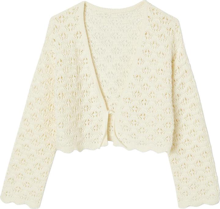 Actual product image Vertbaudet Gehäkelter Mädchen Cardigan (110)