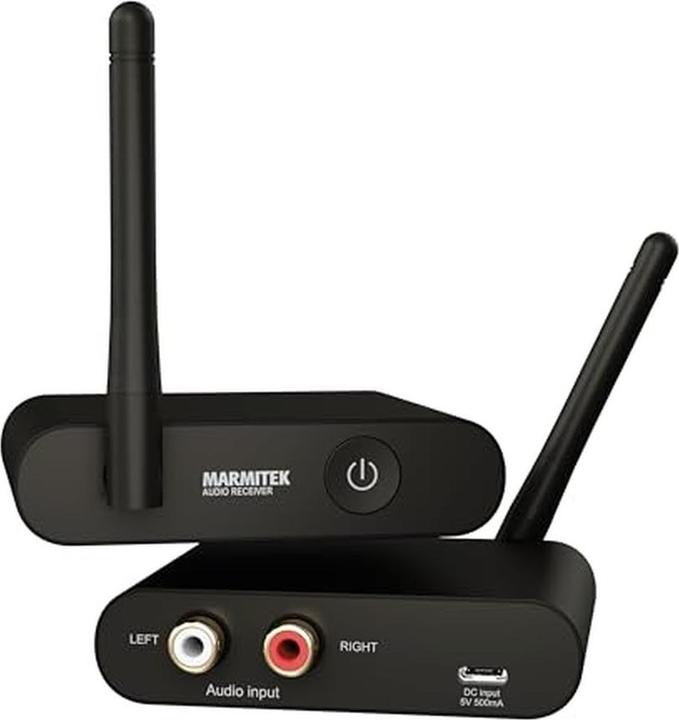 Productafbeelding Marmitek Audio Anywhere 630 draadloze audiozender, digitaal, RCA (20 m)