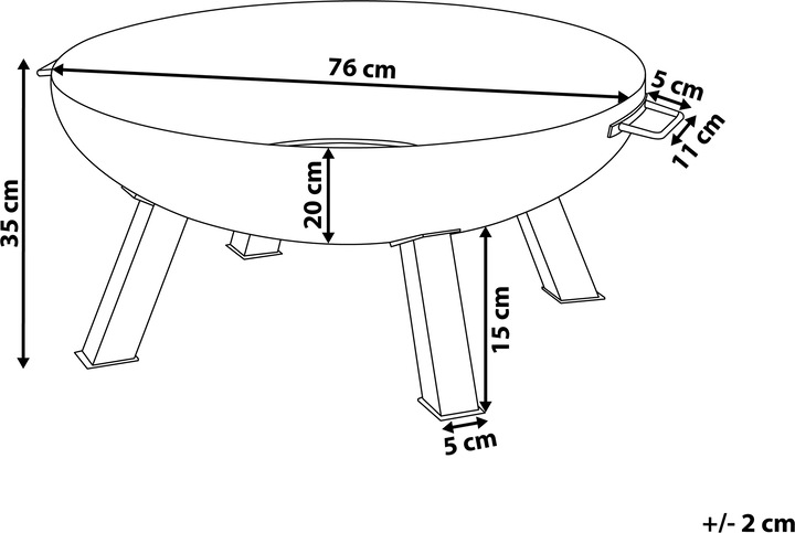 Produktbild Beliani Sempu (76 cm)