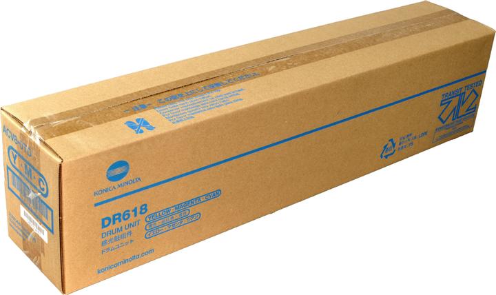 Actual product image Konica Minolta ACV80TDDR-618C Drum Kit color 155,000 pages color KM Bizhub C 450 i 750 i (M, C, Y)