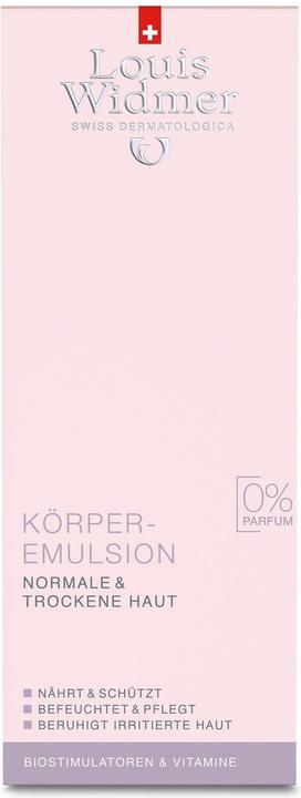 Immagine prodotto Louis Widmer Emulsione per il corpo non profumata (Crema corpo, 200 ml)