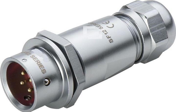Produktbild RS PRO M12 4 Way In Line Push-Pull Cable Plug