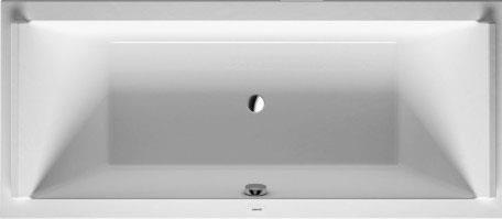 Actual product image Duravit Double bath rectangular bath Starck 3 80 x 180 cm white smooth 7003380000000 (174 l, 180 cm, 80 cm)
