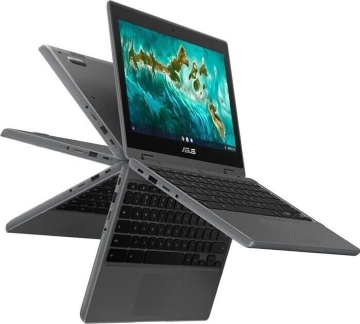 Produktbild ASUS Chromebook Flip CR1 (11.60", 64 GB, 4 GB, DE, Intel Celeron N4500)