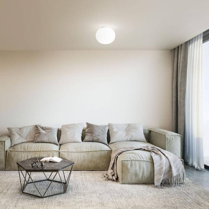 Actual product image Ideal lux COTTON ceiling light E27 ⌀300mm dimmable white 297743 (E27)