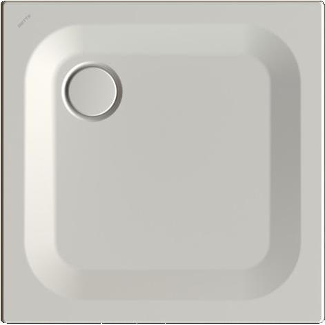 Bette, Duschwanne, Ultra Rechteck-Duschwanne 750x750x25mm, 5529