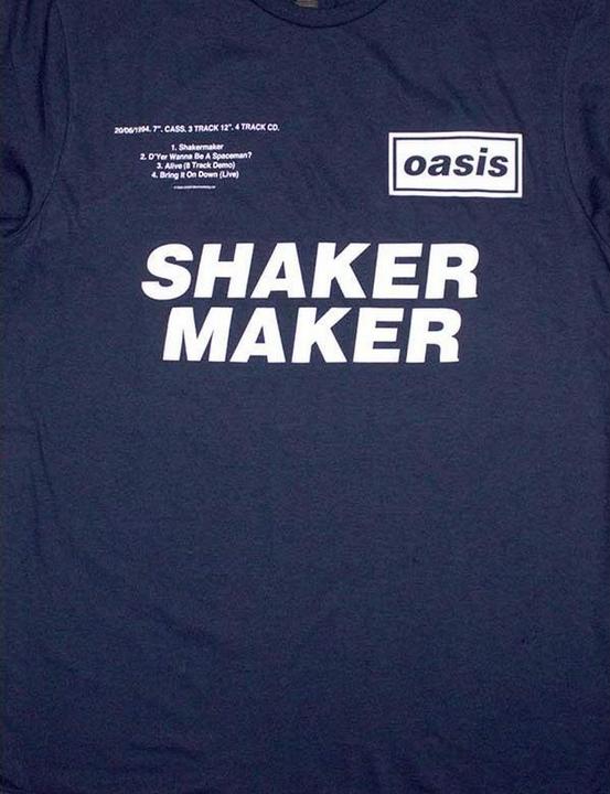 Produktbild Oasis Shakermaker Tracklisting TShirt (M)