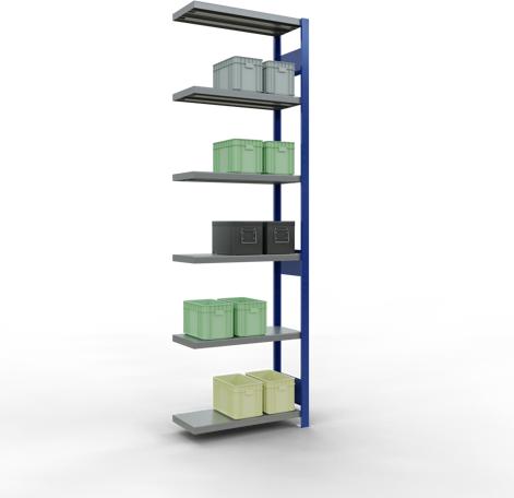 Immagine prodotto Schulte Lagertechnik MULTIplus250 sistema di alloggiamento aggiuntivo senza bulloni con bulloni di lunghezza