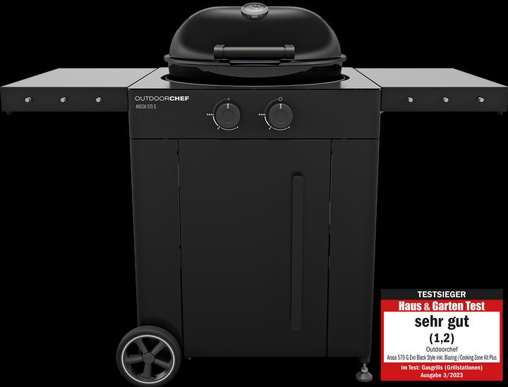 Image du produit Outdoorchef Arosa 570 G Evo Black (9.50 kW)