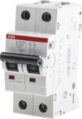 Produktbild ABB Sicherungsautomat S200 Typ C 0,5A 10kA