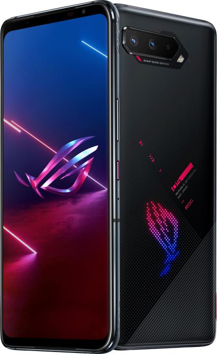 Actual product image ASUS ROG Phone 5s (16GB) (512 GB, Phantom Black, 6.78", Dual SIM, 5G)