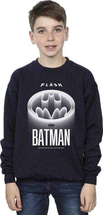 Produktbild The Flash Batman White Logo Sweatshirt Jungen (152, 158)