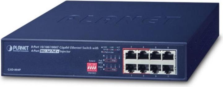 Image du produit Planet Gsd-804p (8 Ports)