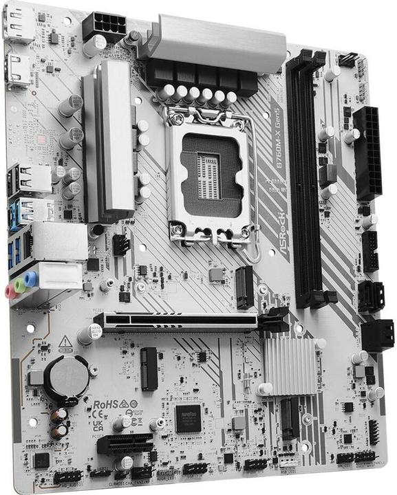 Image du produit AsRock B760M-X GEN5 - mATX S1700 (LGA 1700, Intel B760, mATX)