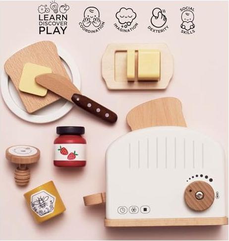 Actual product image Le Toy Van Toaster set