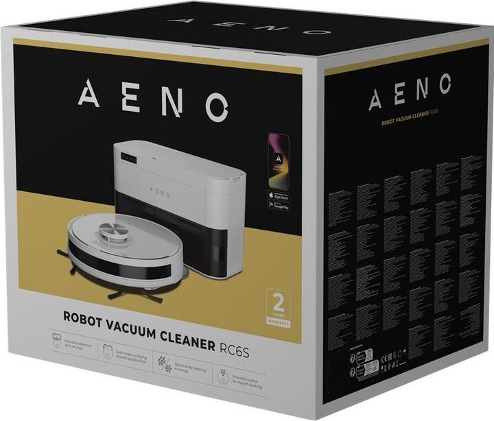 Actual product image Aeno Vacuum cleaner Robot Vacuum Cleaner RC5S White (Robot vacuum)