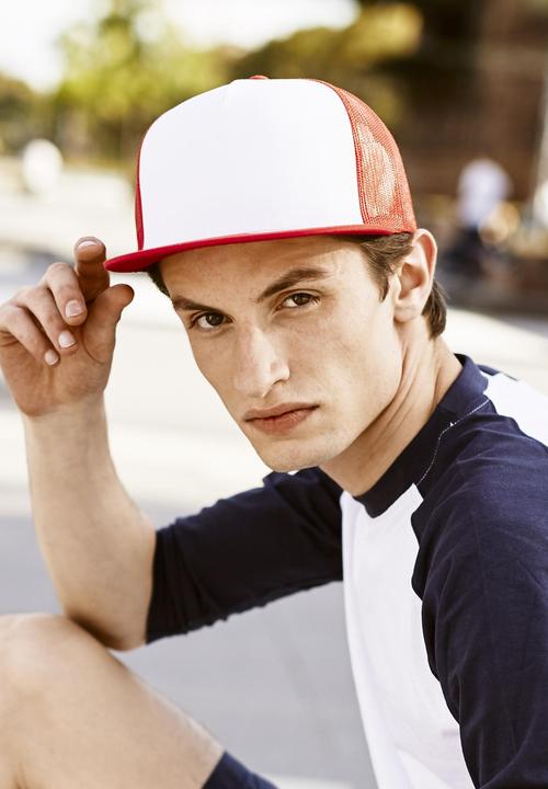 Produktbild Flexfit Foam Trucker with White Front (One Size)