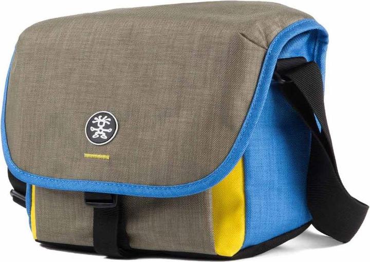 Warm grey with yellow accents