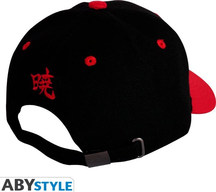 Image du produit ABYstyle Cappellino Naruto Shippuden : Akatsuki (rosso e nero) (ax2) (Taille unique)