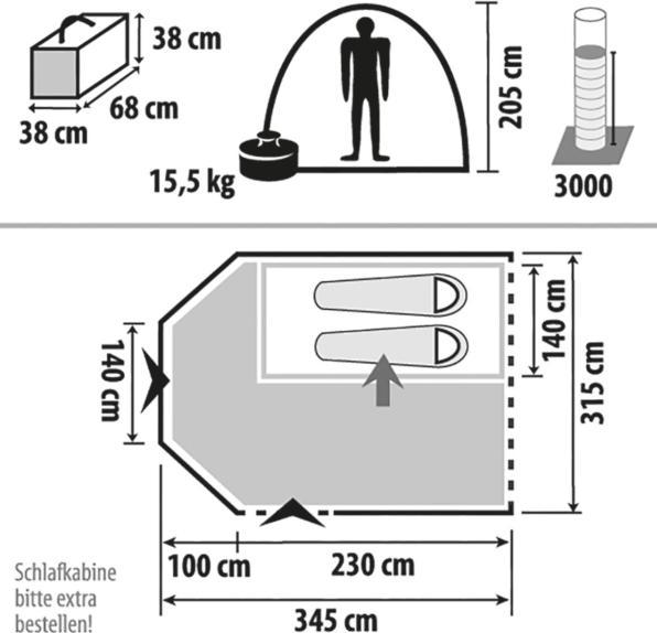 Produktbild Berger Busvorzelt Touring Air (Vorzelt, 15.50 kg)