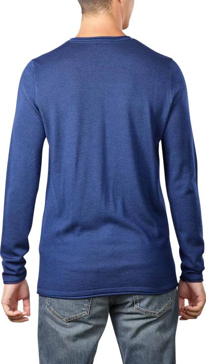 Actual product image Joop! Jeans Light Knit Lelios Pullover Crew Neck Navy (XL)