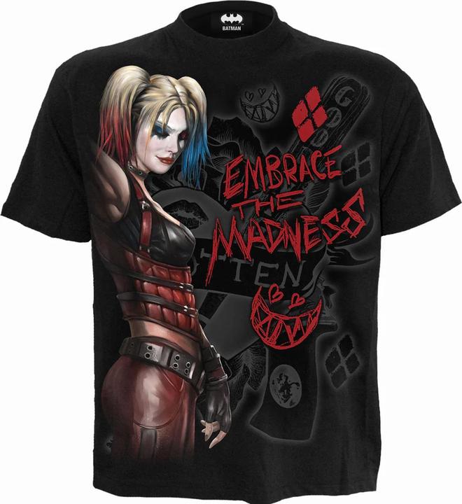 Produktbild Harley Quinn Embrace Madness TShirt (XL)