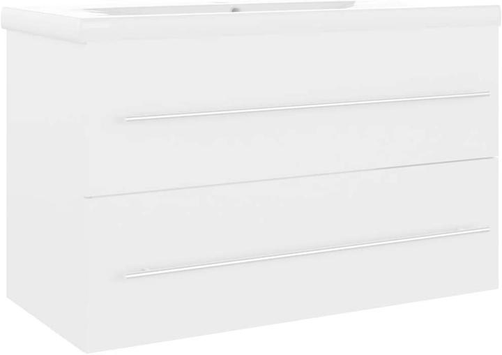 Actual product image vidaXL Vanity unit and washbasin (80 x 38.5 x 48 cm)