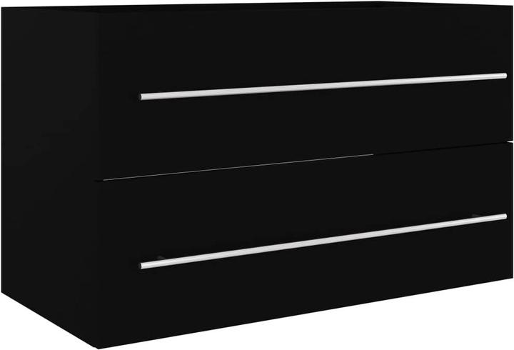 Produktbild VidaXL Waschbeckenunterschrank und Waschbecken (80 x 38.5 x 48 cm)