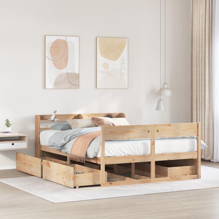 Image du produit vidaXL Bettgestell (135 x 190 cm)