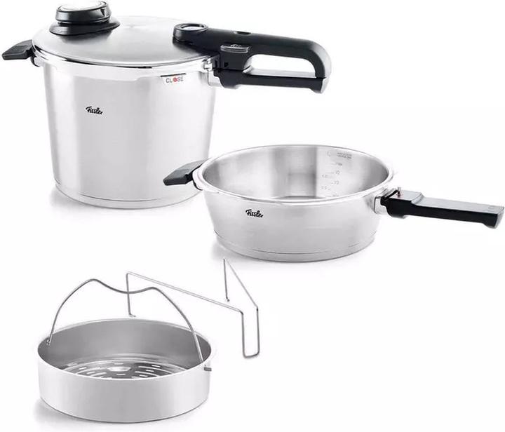 Produktbild Fissler vitavit® premium Schnellkochtopf-Set 2-tlg. 22 cm / 6,0 + 2,5 Liter 2022 (Pfannenset + Topfset, Edelstahl)
