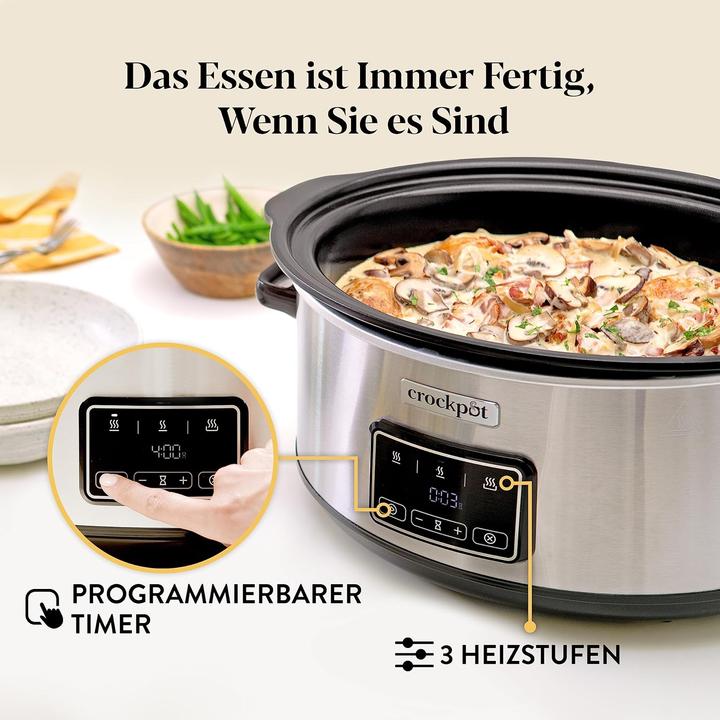 Produktbild Crockpot Piano Cottura Digitale Sizzle Stew