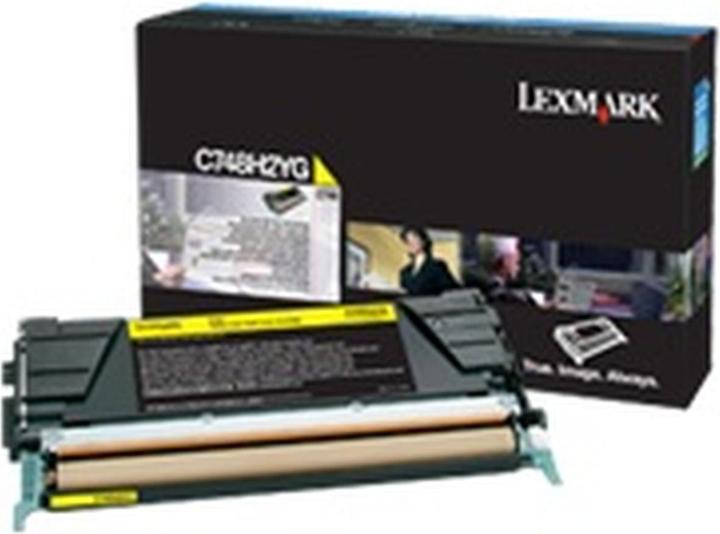 Actual product image Lexmark C748 (Y)