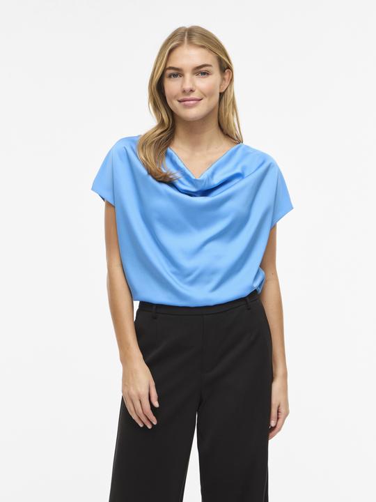 Immagine prodotto Vila VIELLETTE Wasserfall Oberteil mit kurzen Ärmeln (34)