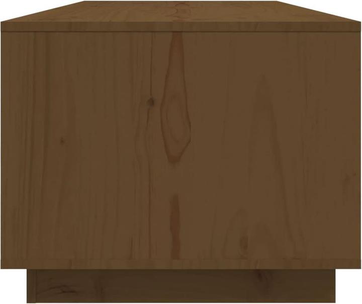 Produktbild vidaXL Couchtisch Honigbraun 110x50x40cm Massivholz Kiefer Beistelltisch Tisch