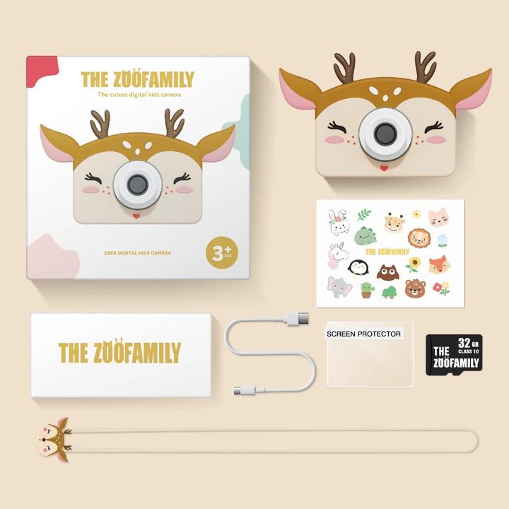Actual product image The Zoofamily Deer Kids Camera - C1