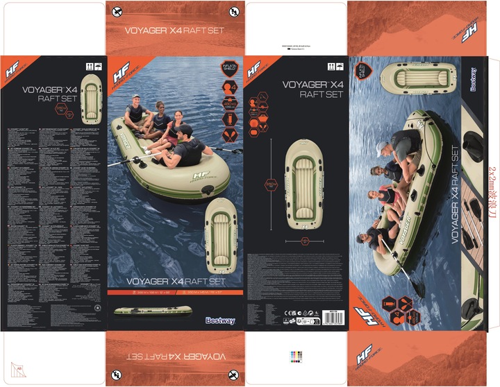 Actual product image Bestway 65156 / 24 (350 cm, 4 pers.)
