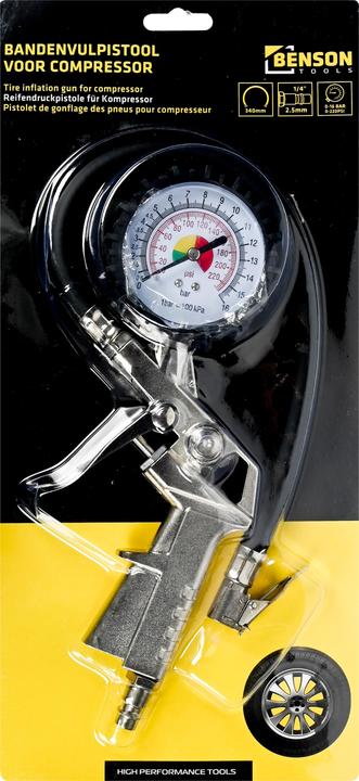 Actual product image Benson Tire pressure gun/for compressor