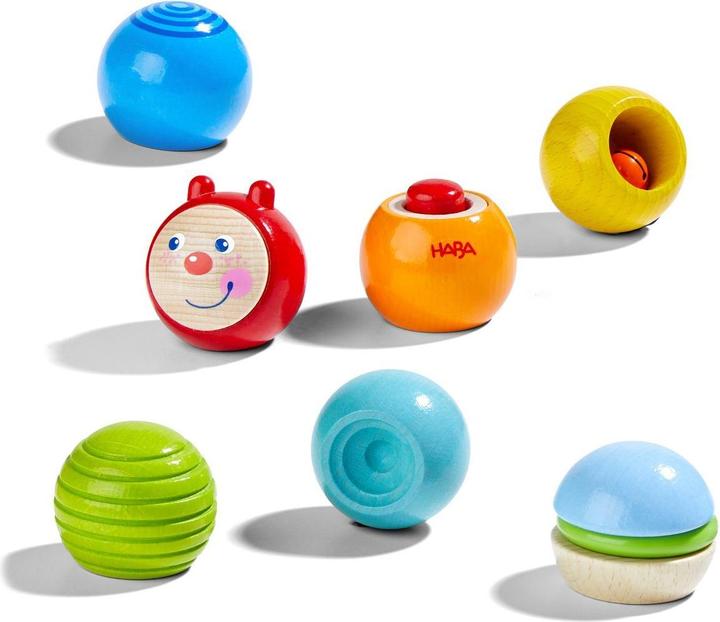 Actual product image Haba Discovery building blocks caterpillar