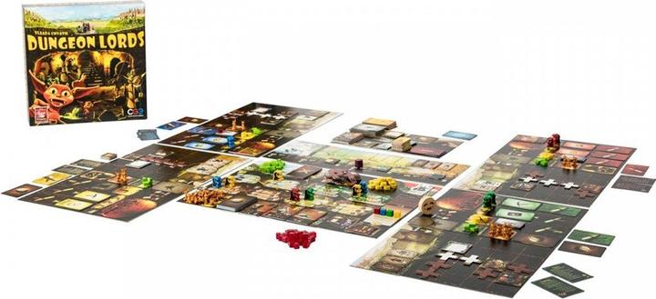 Actual product image CZ012 - Dungeon Lords, Board Game, for 2-4 Players, from 14 Years (German)