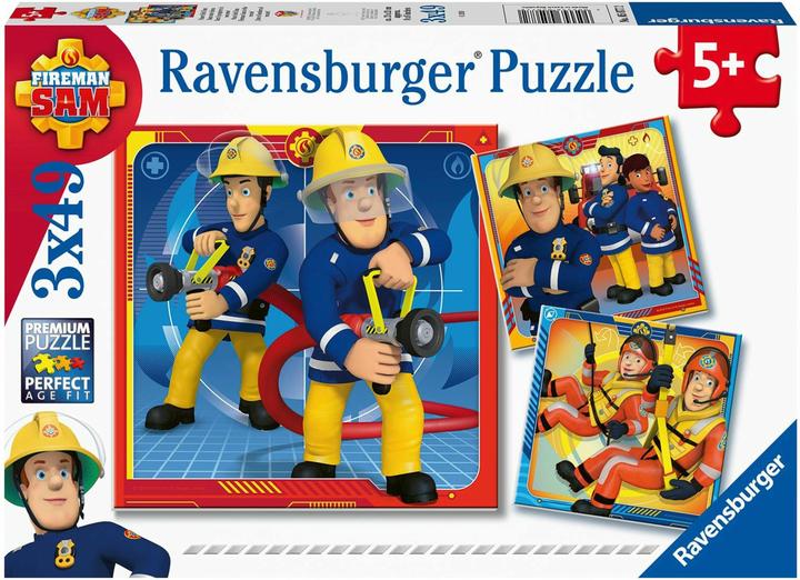 Produktbild Ravensburger Feuerwehrmann Sam - Unser Held Sam (49 Teile)