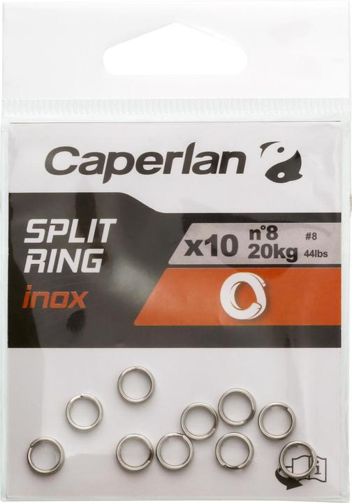 Image du produit Caperlan Bague fendue Acier inoxydable
