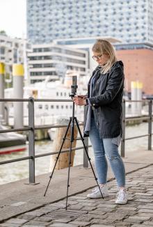 Actual product image CamRock tripod TA10 black tripod - mobile set (Metal, Plastic)