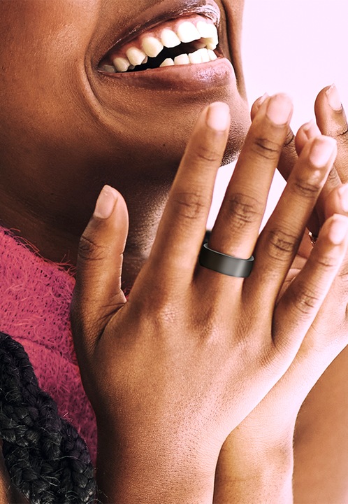 Image du produit Niah Smart Ring MOON - Circuit : 55mm (7, Noir)
