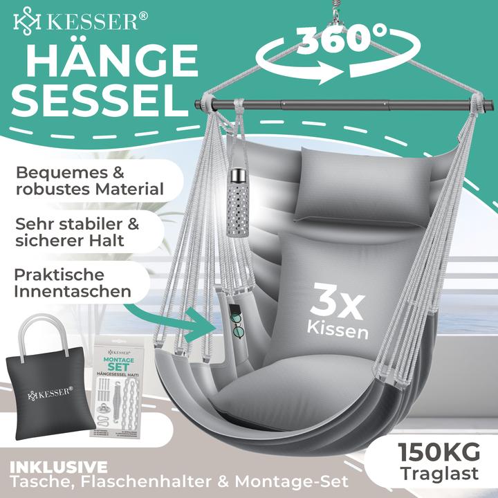Image du produit Kesser Hängesessel Haiti (150 kg)