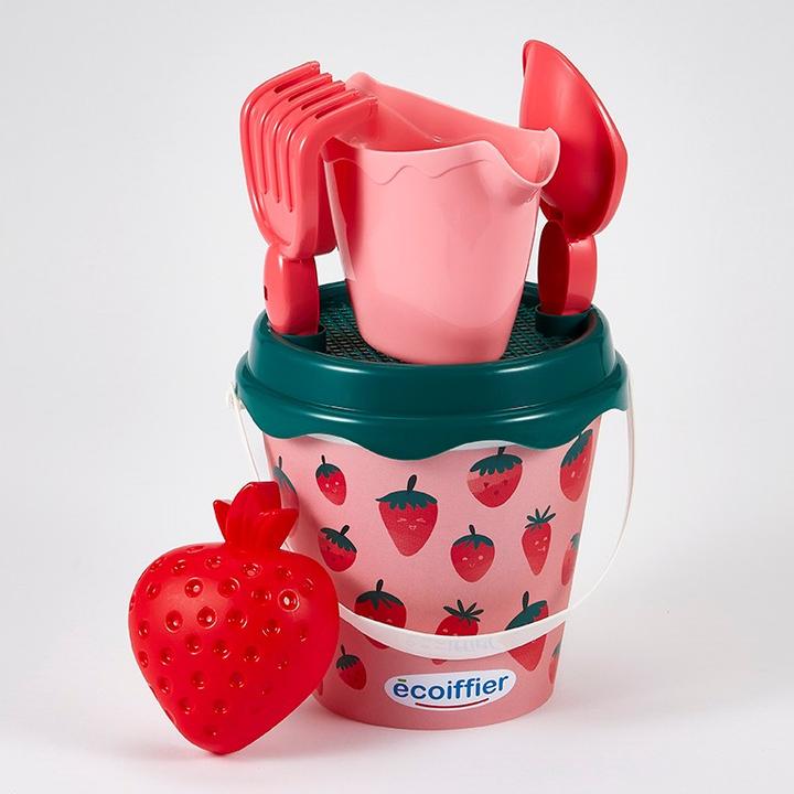 Image du produit Garniture de seau à sable Ecoiffier Fraise