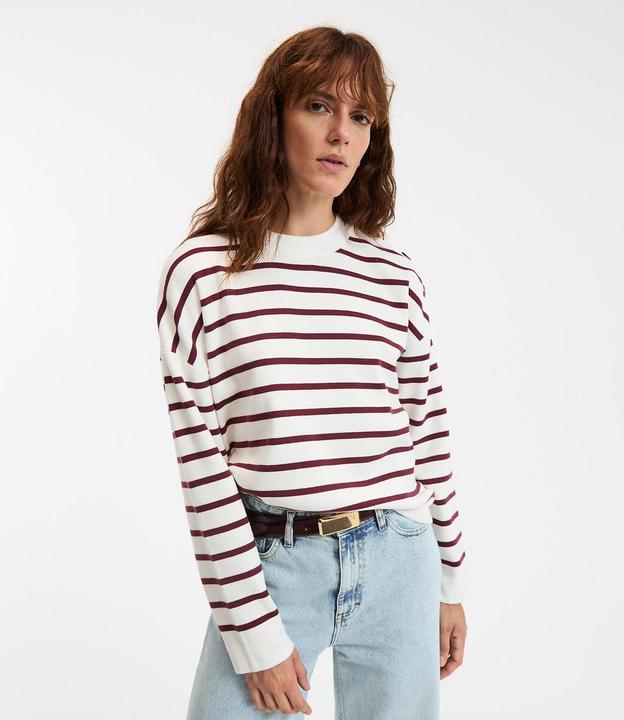 Produktbild La Redoute Collections Matrosenpullover aus reiner Baumwolle (XXL)