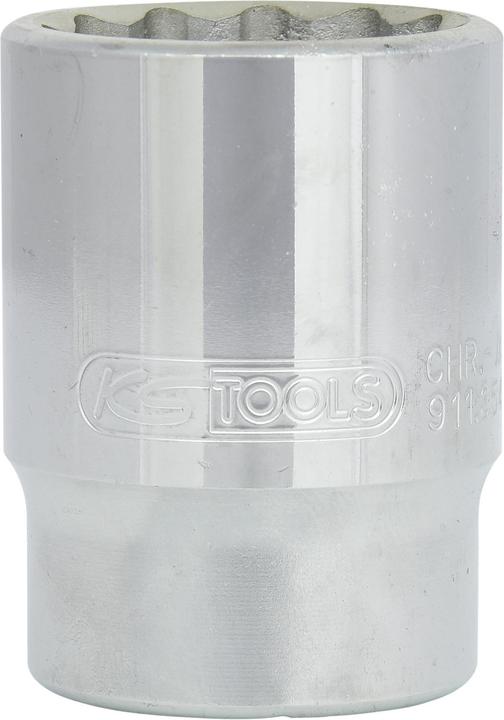 Actual product image KS Tools 3/4" 12 hex socket short (30 mm)